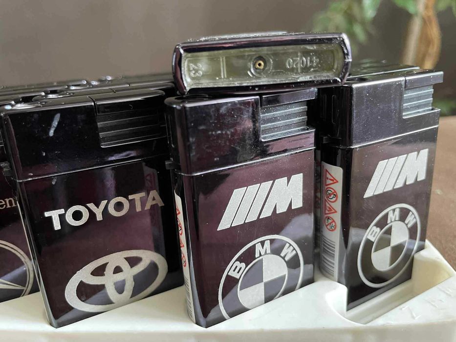 Метални запалки- BMW, Mercedes, Toyota