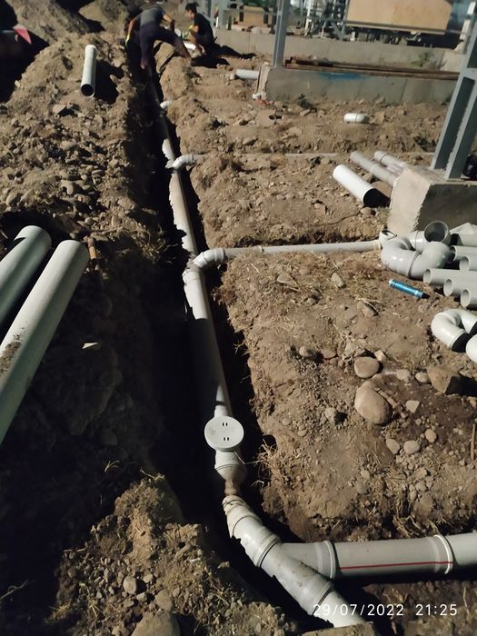 Ура Urachi каналзатсия сантехник. Тираншия подвал ёмғир сувига яма қаз