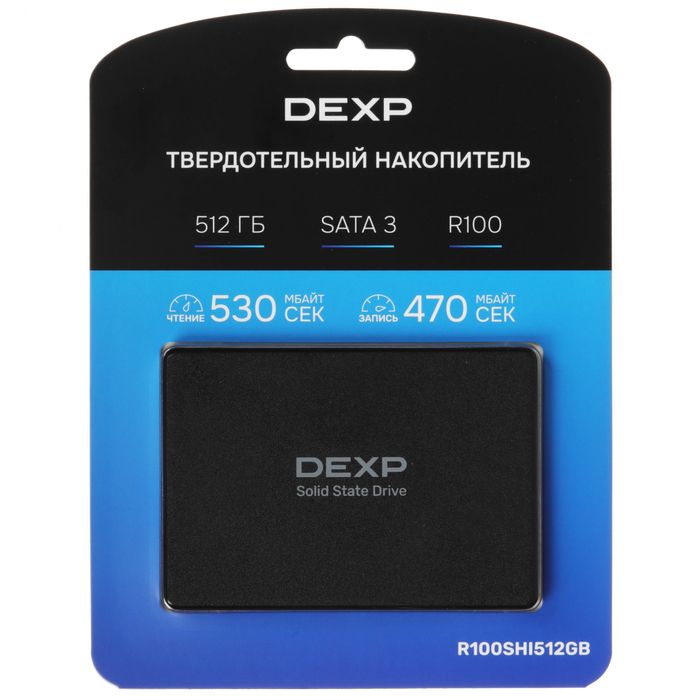 Ssd 512gb sata Dexp