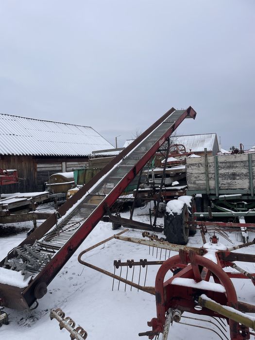 Banda de transportat baloti cartofi lemne