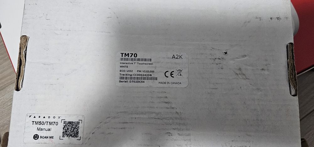 Vand tableta paradox TM70