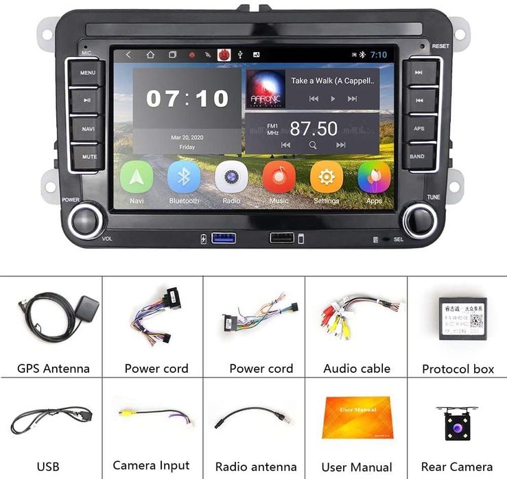 ANDROID 9 Мултимедия Skoda Octavia / Fabia / Roomster / VW Tiguan/SEAT