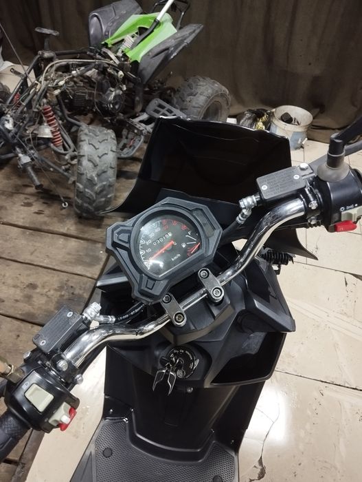 Скутер самурай мопед