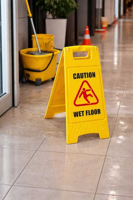 ОСТОРОЖНО — МОКРЫЙ ПОЛ    Знак 1 2 3 4 5 6 7 8 9