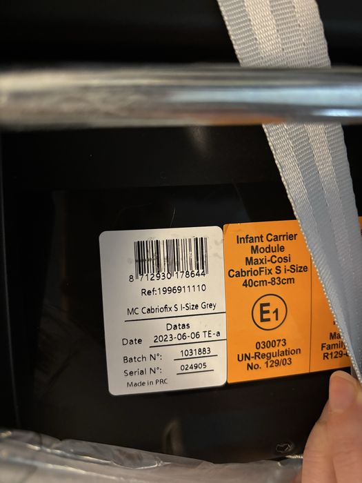 Столче за кола Maxi Cosi CabrioFix S i-Size