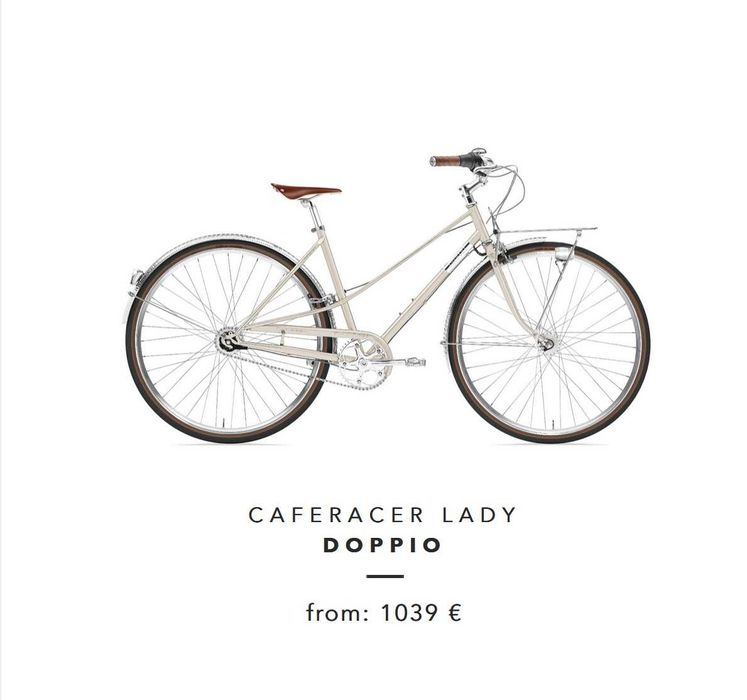 Bicicleta dama Creme Cycles, Lady Doppio, Shimano Nexus 7 viteze.