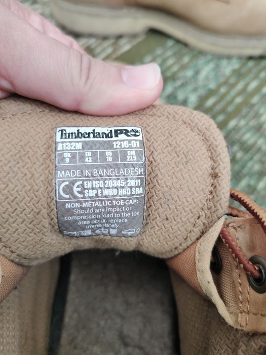 Ботинки Тимбэрлэнд. Спецобувь.