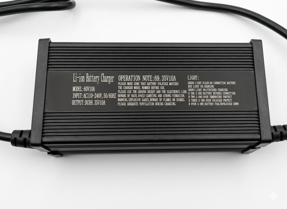 Зарядное устройство 60V10A для электровело/самокатов