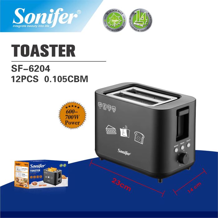 Доставка! Тостер Sonifer SF-6204