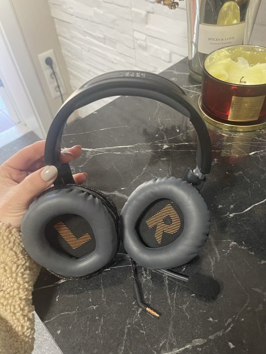 Casti JBL Tune 530, Cu fir, On-ear, Microfon, Jack 3.5mm, negru