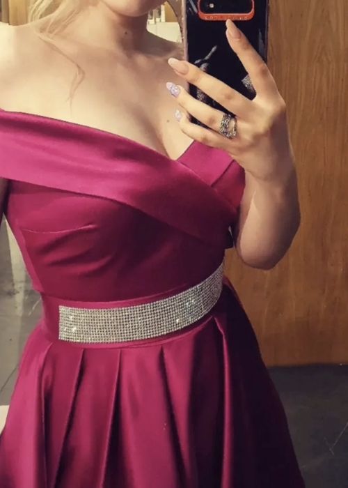 Rochie de seara fucsia