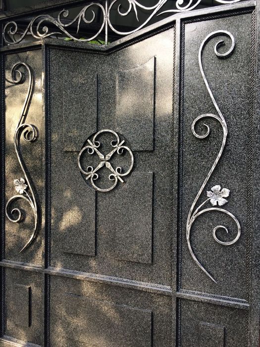 Покраска ворот