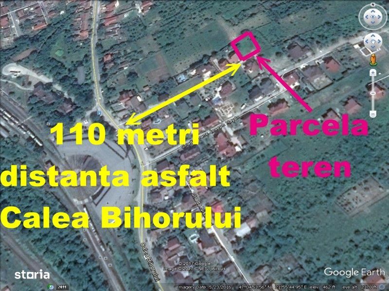 Teren Dimitrie Anghel ( Bihorului) 600 mp cu Puz cu toate utilitatile