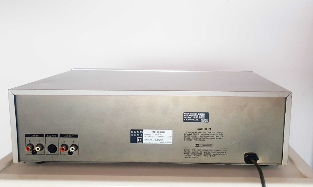 Casetofon deck Sony TC-K 65