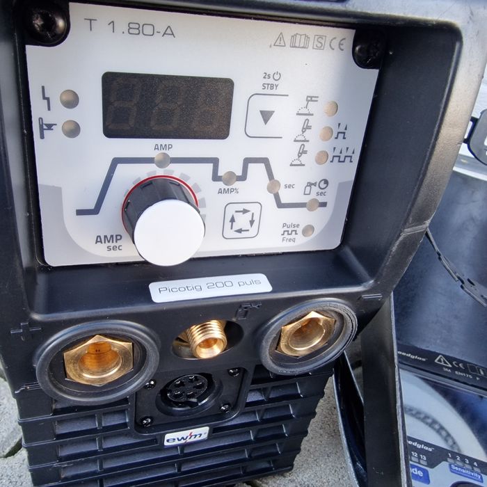 EWM Picotig 200 PULS TG Aparat sudură + Casă Sudură 3M Speedglas 2024