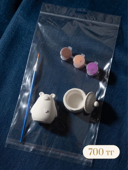 Фигурки из гипса, 3D разукрашки