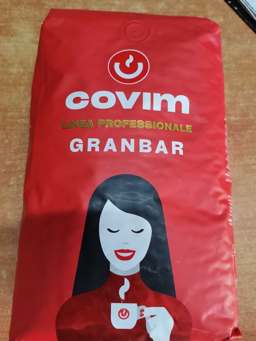 Кафе на зърна Covim 1кг Ковим Orocrema, Granbar