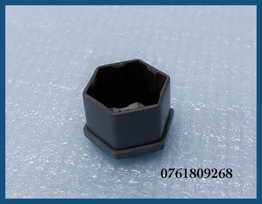 Set 20 capace / capacele gri prezoane de 17mm