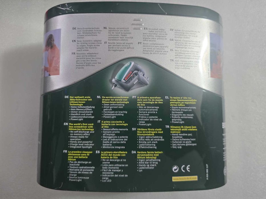 Vand Surubelnita Bosch IXO 4 (Generatia 4), statie incarcare, adaptor unghiular si adaptor excentric