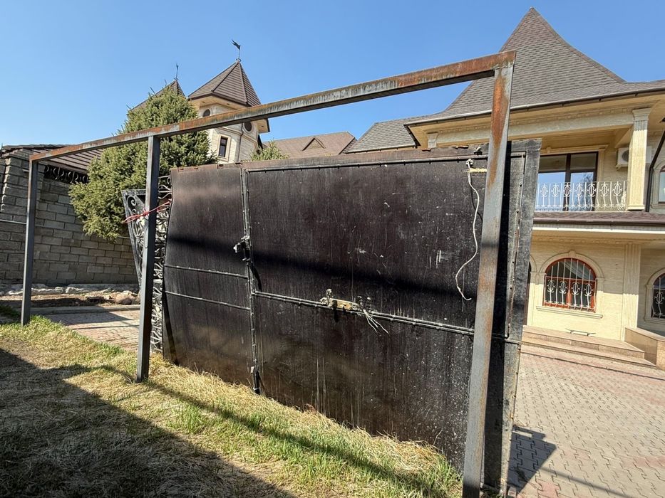 Ворота бу прочные