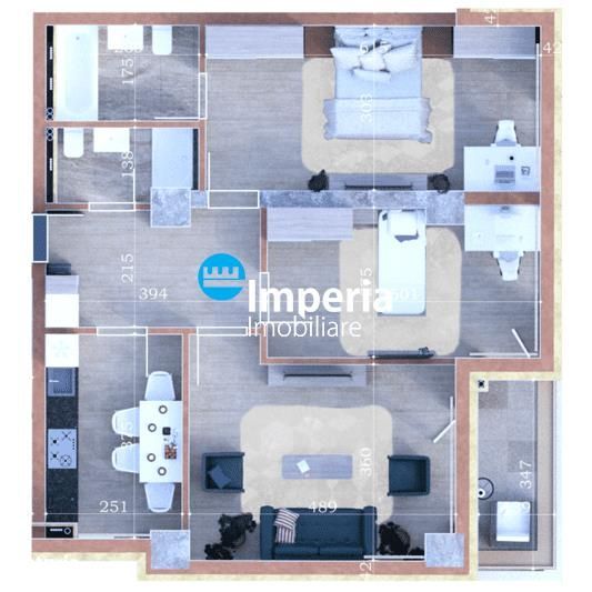 Pret Promotional!Apartamente noi, 3 camere D, 2 bai, COPOU — fotografia 3
