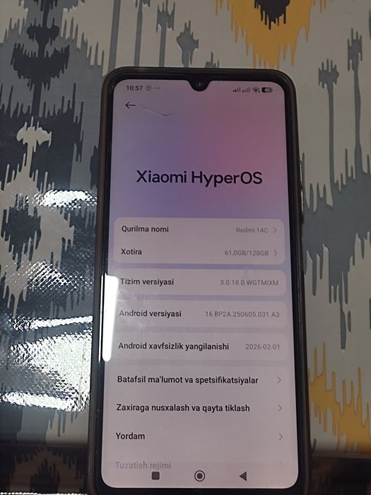 Redmi 14 C 128 holati idiyal