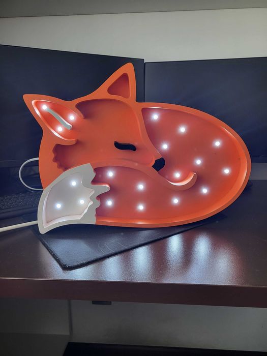 Светильник ночник детский Лиса