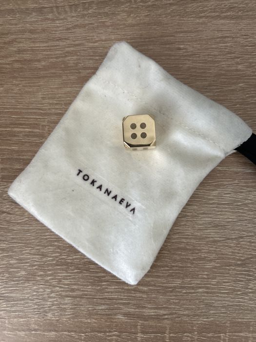 Игральные кости золотые 585 пробы