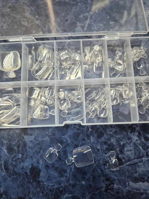 Для наращивания ногтей,брилиантовый рисунок