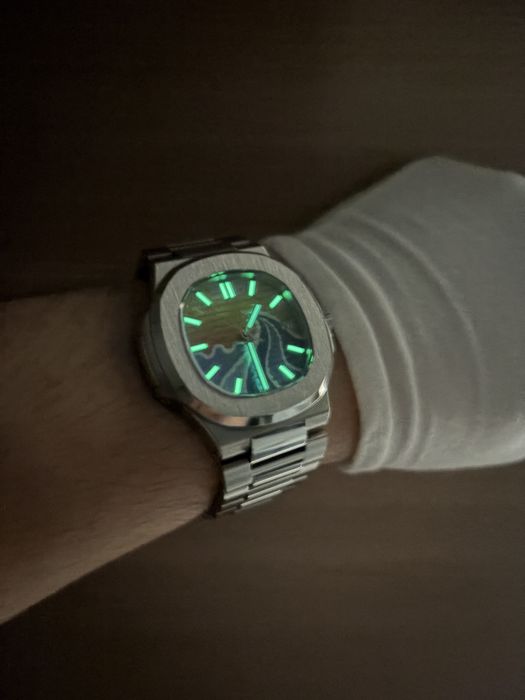 Seiko Mod “Nautiko” pictat manual