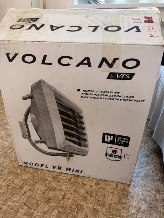 Электрический вулкан. Тепло вентилятор