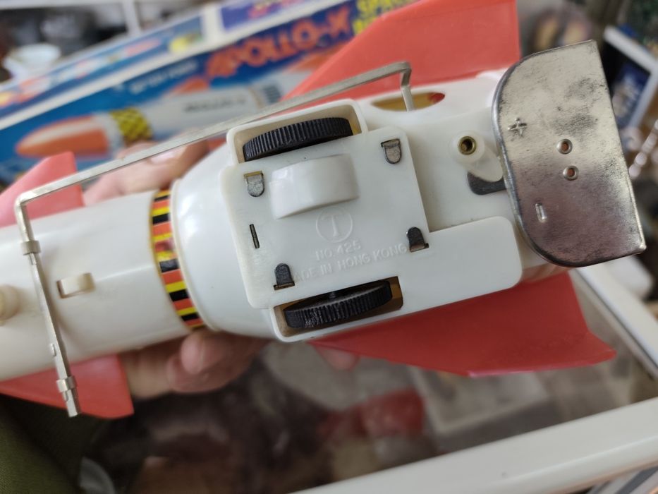 Пластмасова играчка ракета apollo-x space rocket