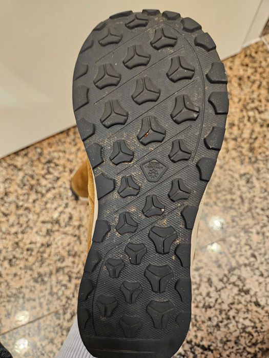 Детски кожени зимни обувки SH500, № 37, КАФЯВИ