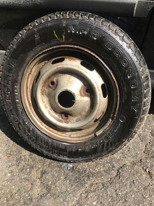 Janta 3 prezoane pe 13 cu cauciuc de iarna