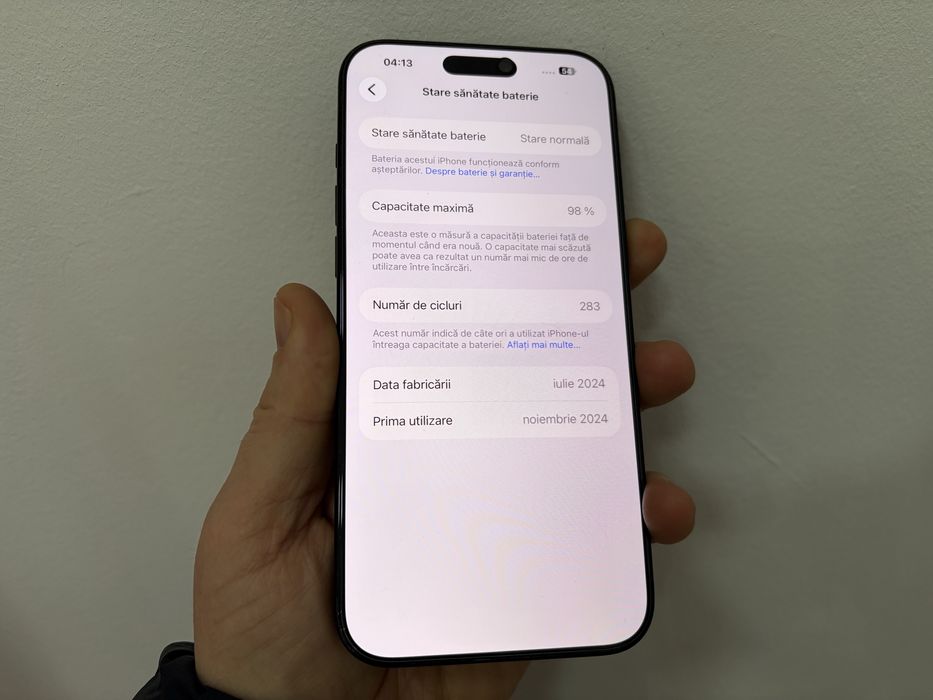 Iphone 16 Pro Max, 256 gb, Black Titanium