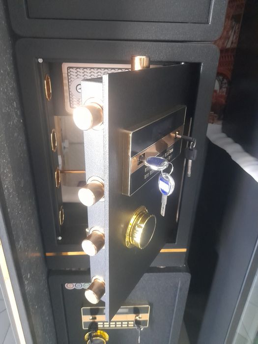 Сифатли ва бакувват офис ва уйлар учун Сейф. Доставка Бепул!