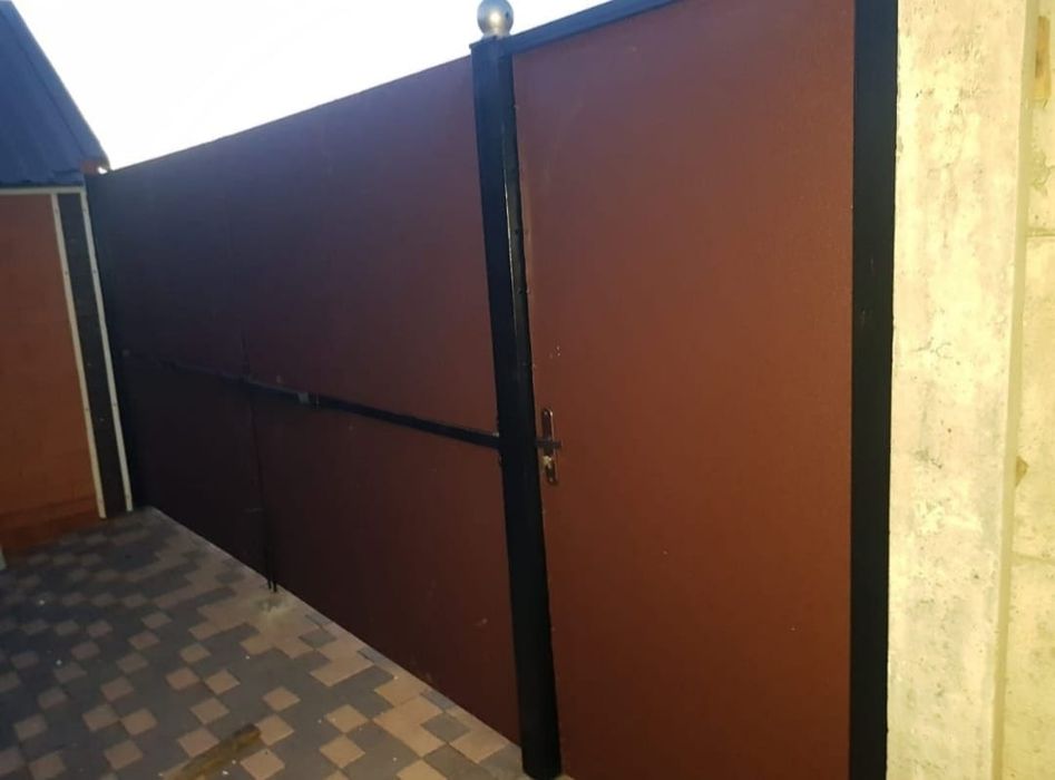 Заборы из проф листа