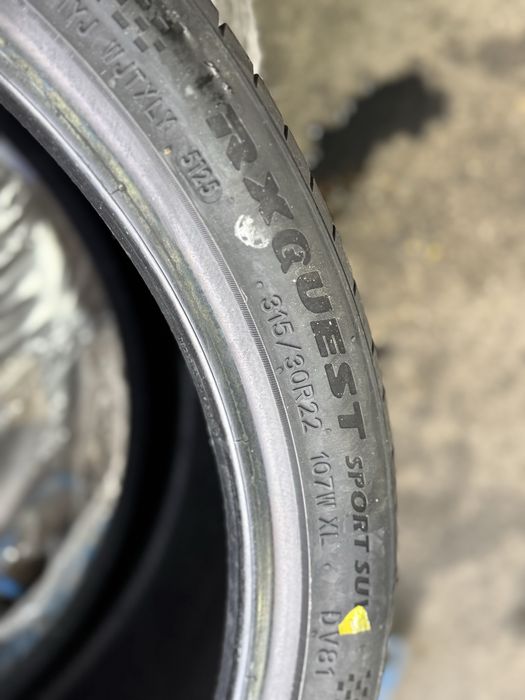 315/30 R22 + 275/35 R22 GRIPMAX SPORT SUV anvelope noi BMW X5 X6