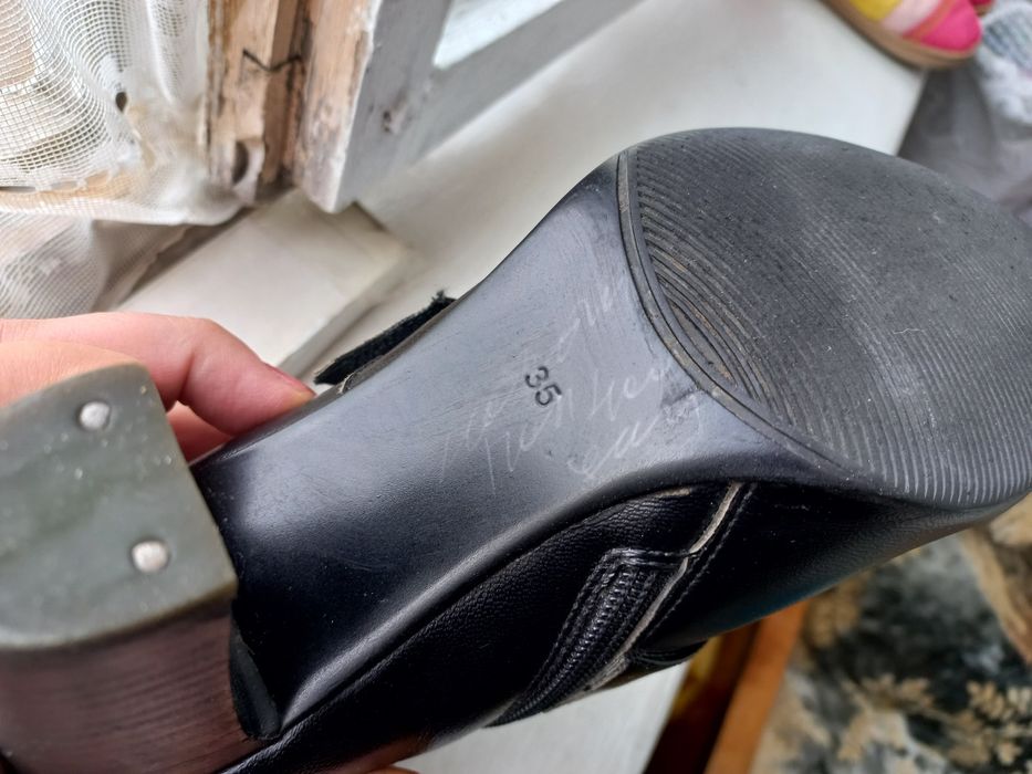 Ботильоны, 35 р-р, отличное, кожа