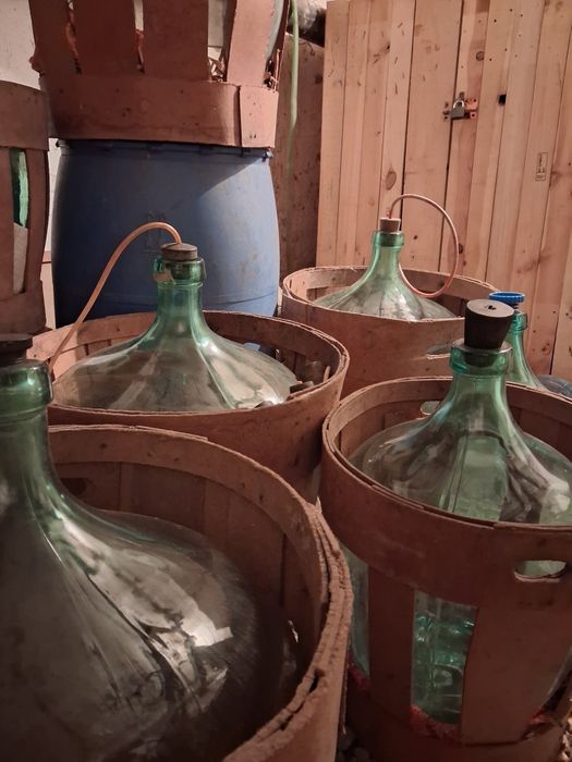 Vând damigene de 50L si 25L