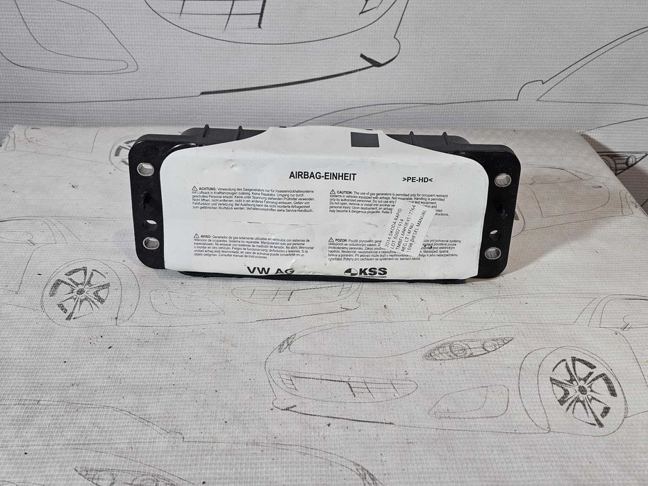 Airbag pasager bord Skoda Rapid Spaceback 2014 1.6 TDI Cod OEM: 1ST880204 (5F3)
