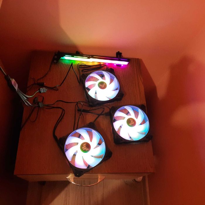 Ventilatoare Asus TUF TF120 - triple pack black