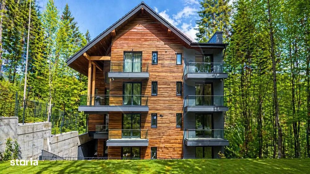 Penthouse 4 camere, vedere spectaculoasa catre inima padurii - Sinaia