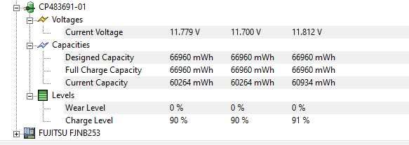 Baterie laptop originala Fujitsu 483691