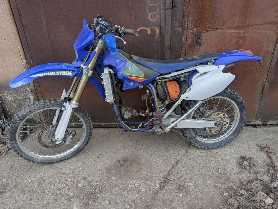 Yamaha WR 250 на части