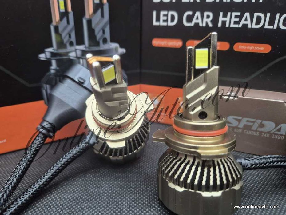HIR2 9012 Диодни крушки с подобрен фокус, LED крушки за автомобил 130W