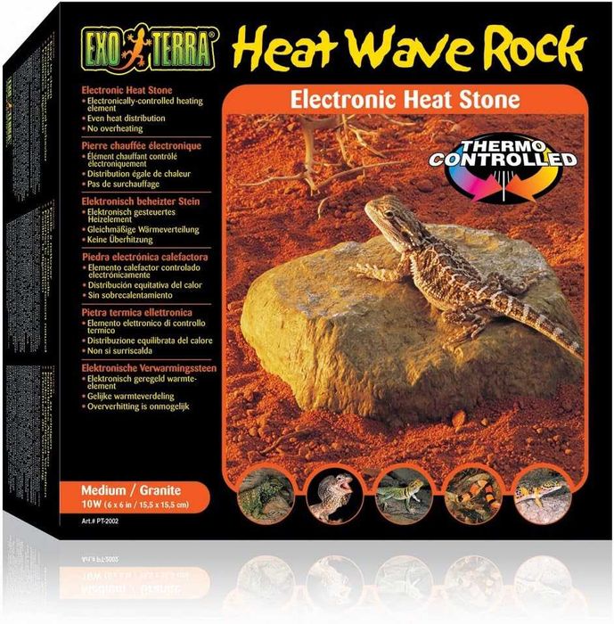 Електрическа нагревателна скала за влечуги Exo Terra Heat Wave Rock, малка 10W