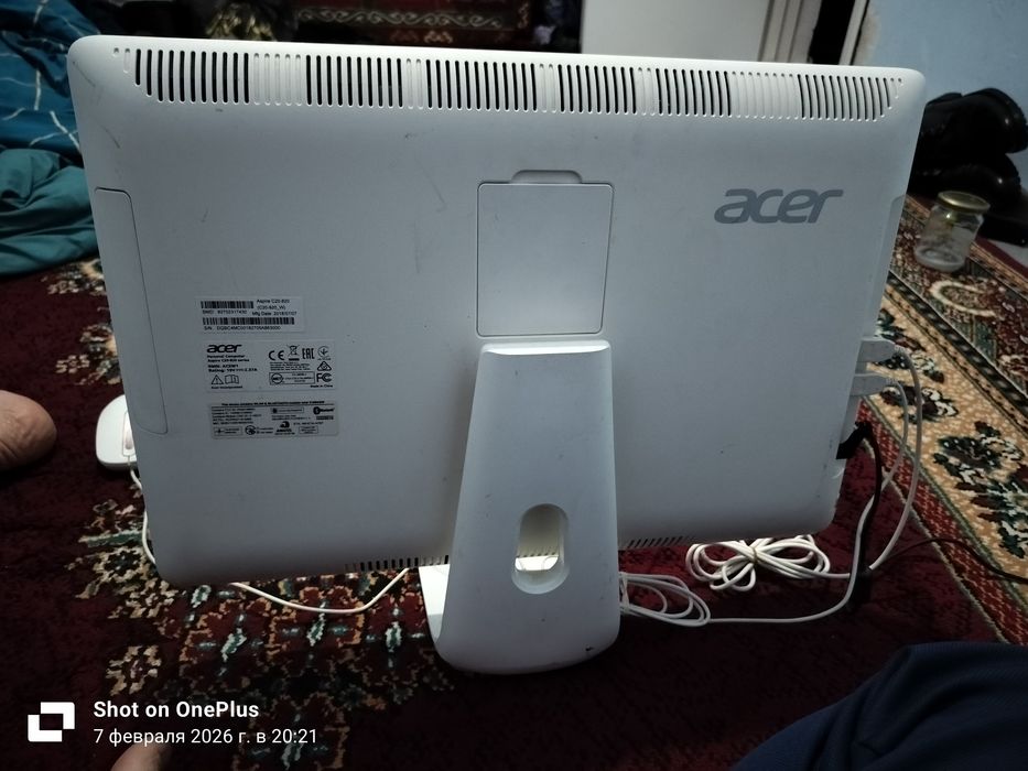 ASUS-Aspire-c20-820 моноблок,компьютер.