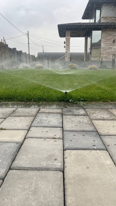 Газон и автополив