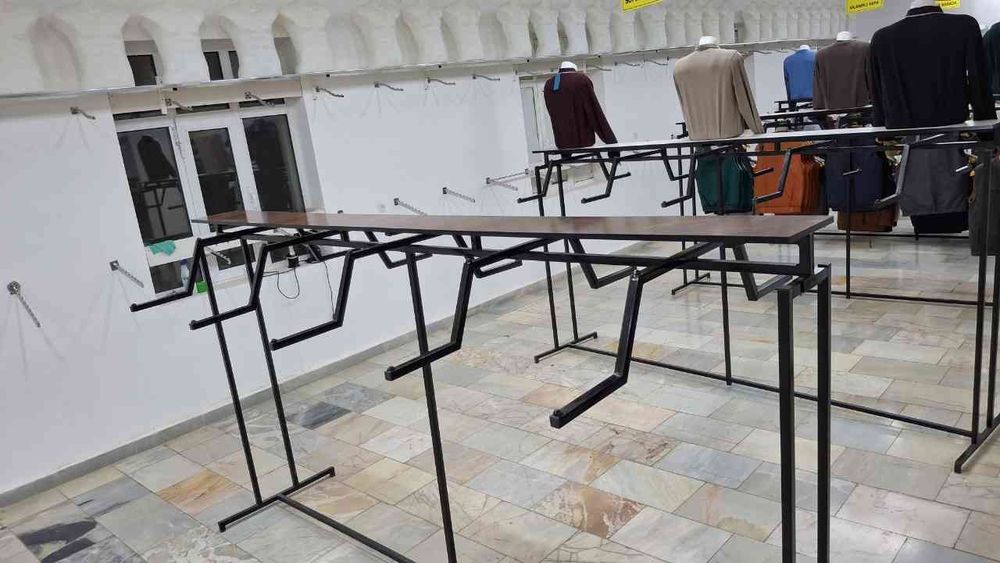 Стелаж кийим дукон учун